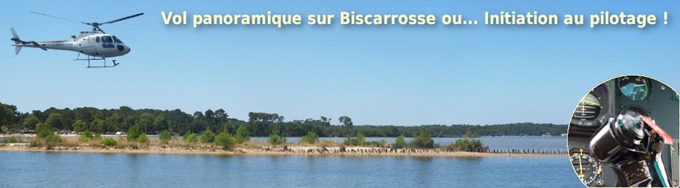 hélicoptère biscarrosse